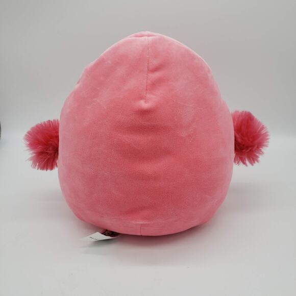 Squishmallow Pink Cookie the Flamingo 8" Soft Cuddle Valentine's Day Edition - Picture 3 of 8